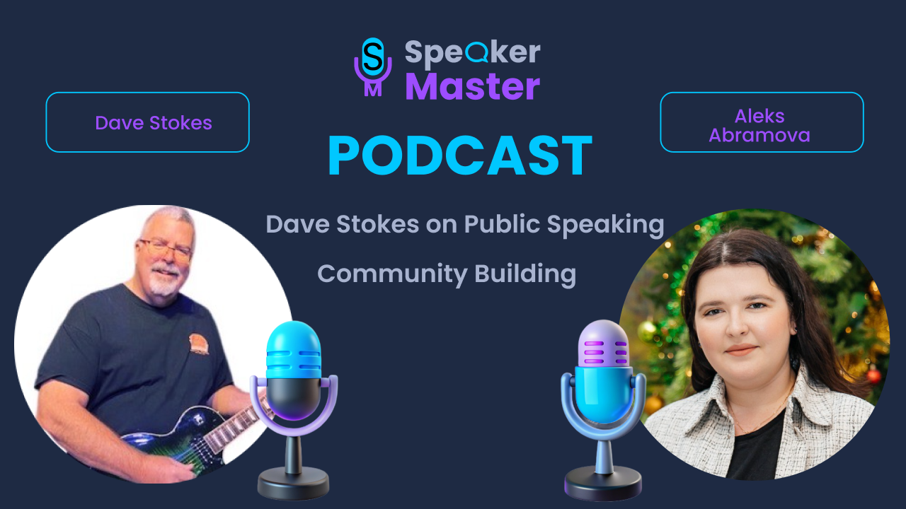Speak for Success - Ep 2 - From MySQL to DBeaver: Dave Stokes on Public Speaking&Community Building